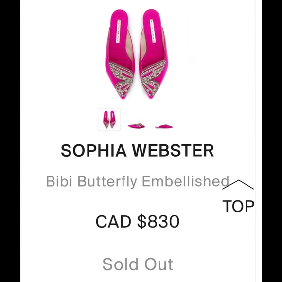 Sophia Webster Butterfly Crystal - Picture 2 of 11